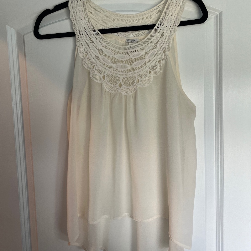 Forever 21 Crochet Top